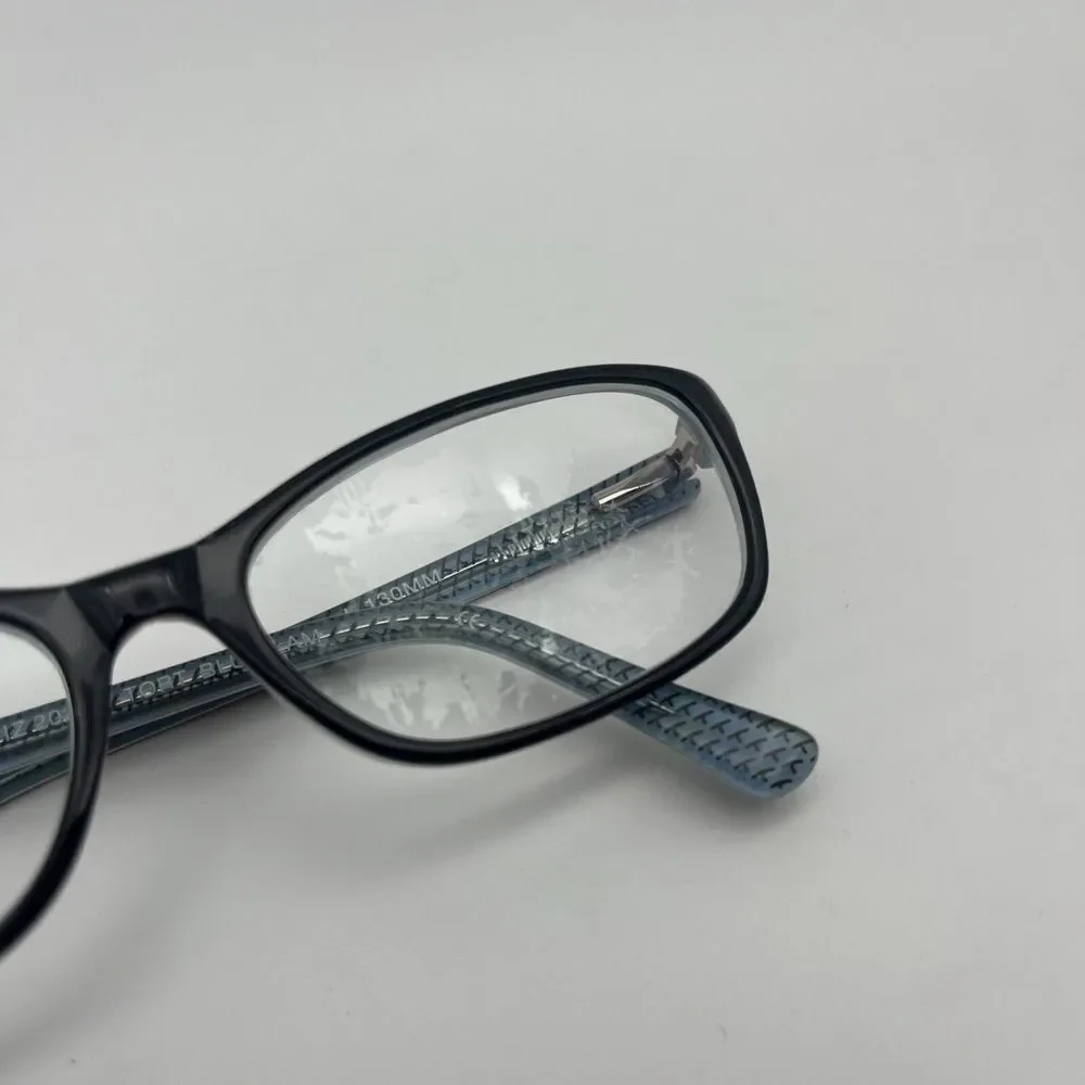 Izod L.130MM IZ 202 Tort Blue Lam 53-15 Eye Glasses Brown/Blue Frame M